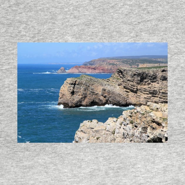 Atlantic Coastline at Cabo Sao Vicente, Portugal by WesternExposure